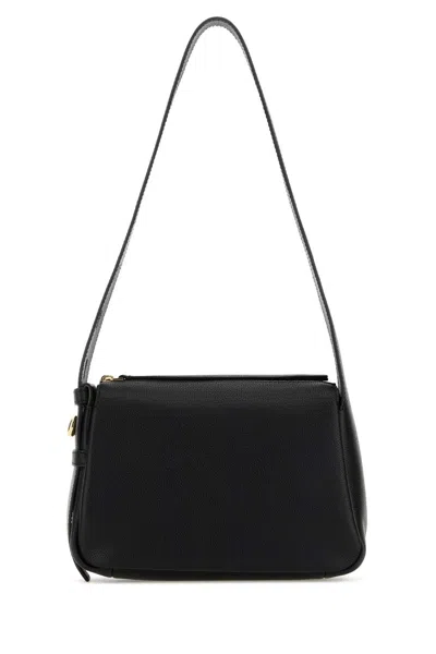 Tory Burch Shoulder Shoulder Bag In Black