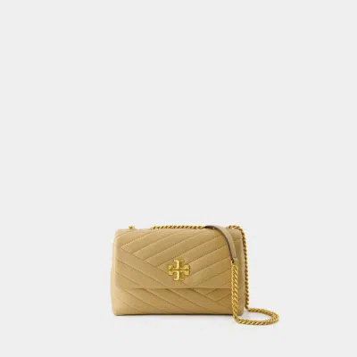 Tory Burch Kira Chevron Convertible Bag -  - Leather - Desert Dune In Beige