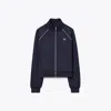 Tory Burch Shrunken Raglan Track Jacket