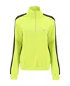 Tory Burch Side-stripe Detail Sweatshirt In Yellow