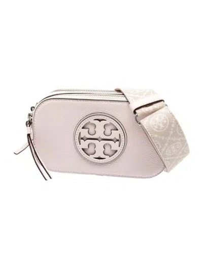 Pre-owned Tory Burch Signature Clutch In Pink