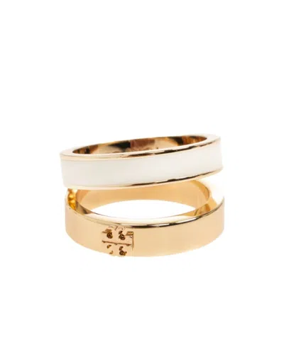 Tory Burch Signature Ring In Gold