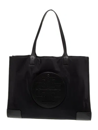 Pre-owned Tory Burch Signature Tote In Black