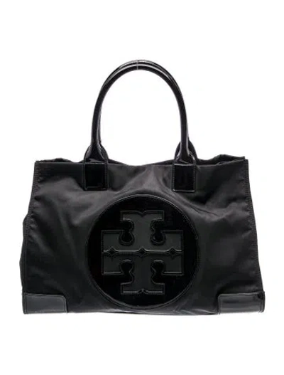 Pre-owned Tory Burch Signature Tote In Black