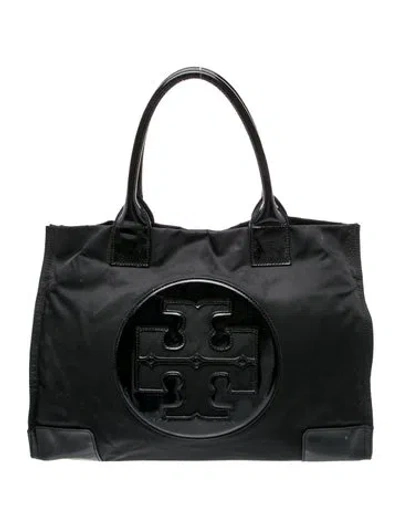 Pre-owned Tory Burch Signature Tote In Black