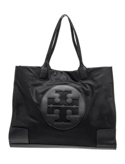 Pre-owned Tory Burch Signature Tote In Black