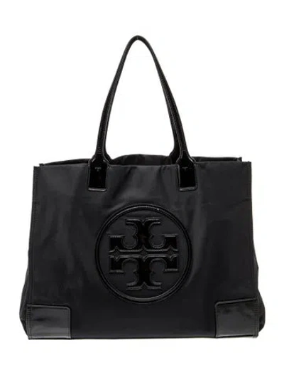Pre-owned Tory Burch Signature Tote In Black