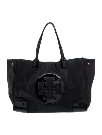 Pre-owned Tory Burch Signature Tote In Black