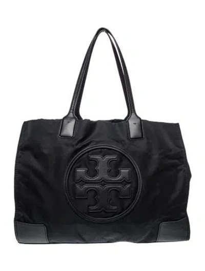 Pre-owned Tory Burch Signature Tote In Black