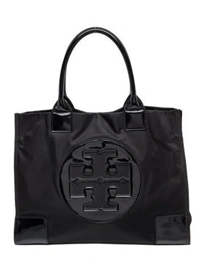 Pre-owned Tory Burch Signature Tote In Black
