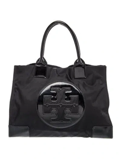 Pre-owned Tory Burch Signature Tote In Black