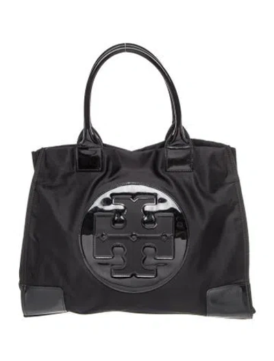 Pre-owned Tory Burch Signature Tote In Black