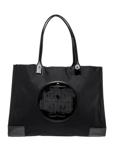 Pre-owned Tory Burch Signature Tote In Black