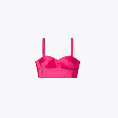 Tory Burch Silk Bra Top
