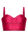 Tory Burch Silk Bra Top