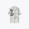 Tory Burch Floral-print Short-sleeve Shirt