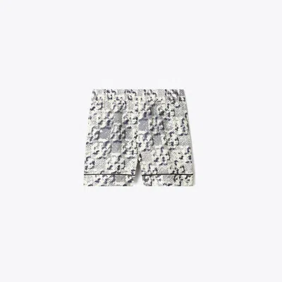 TORY BURCH SILK CAMP SHORT