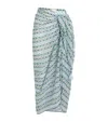 Tory Burch Silk-cotton Duck Print Pareo
