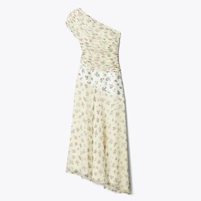Tory Burch Silk Dress In Multi