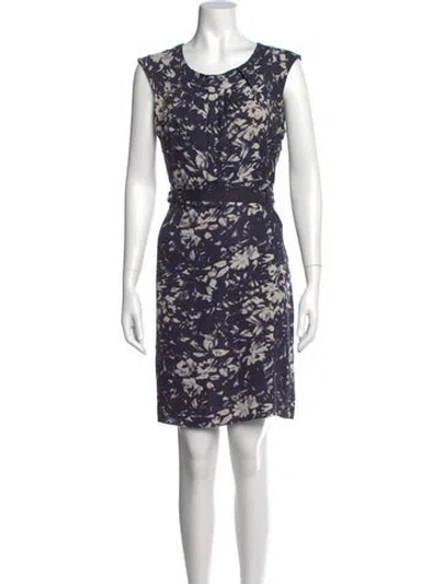 Pre-owned Tory Burch Silk Knee-length Dress