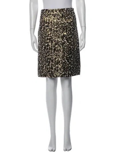 Pre-owned Tory Burch Silk Knee-length Skirt