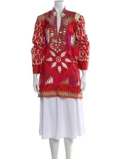Pre-owned Tory Burch Silk Mini Dress