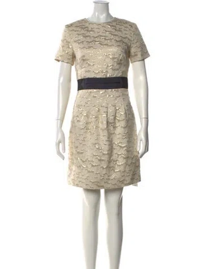 Pre-owned Tory Burch Silk Mini Dress