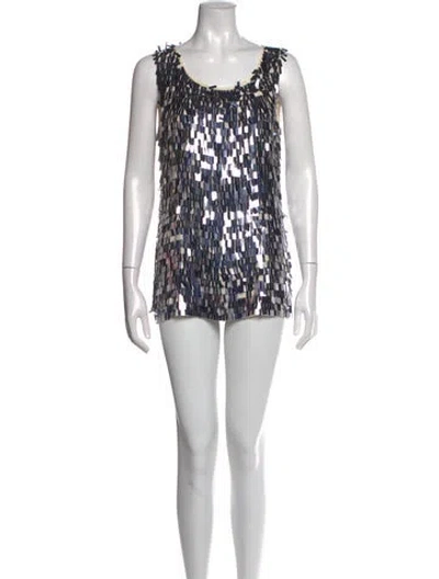 Pre-owned Tory Burch Silk Mini Dress