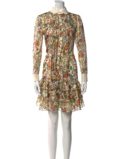 Pre-owned Tory Burch Silk Mini Dress W/ Tags