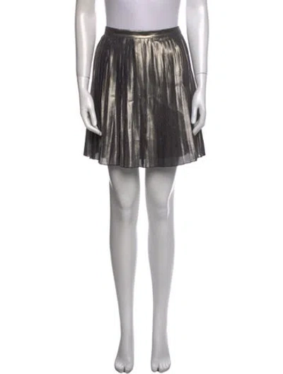 Pre-owned Tory Burch Silk Mini Skirt