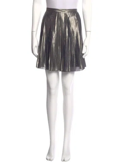 Pre-owned Tory Burch Silk Mini Skirt