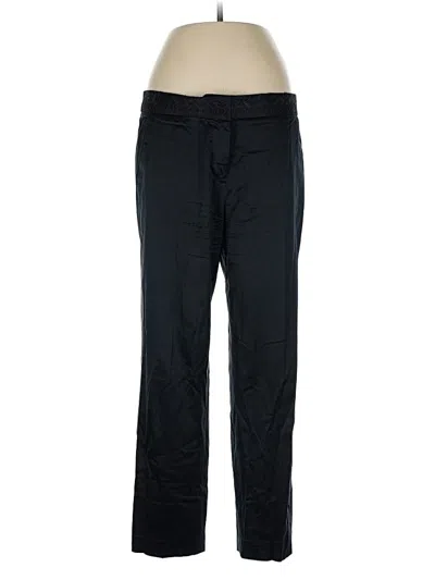 Pre-owned Tory Burch Silk Pants In Black