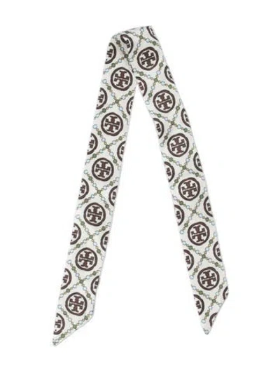 Pre-owned Tory Burch Silk Printed Scarf