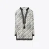 Tory Burch Silk Tory Tunic In White