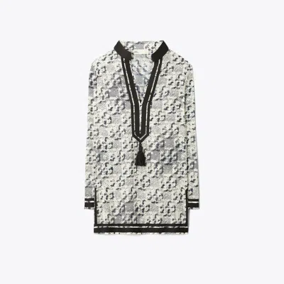 TORY BURCH SILK TORY TUNIC