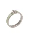 Tory Burch Silver Ring In Metallic