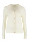 Tory Burch Wool And Silk Cardigan