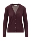 Tory Burch Simone Cardigan In Red