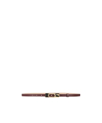 Tory Burch Simple And Thin Belt In Multi