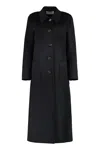 Tory Burch Single-breasted Wool Jacket With Embellished Buttons