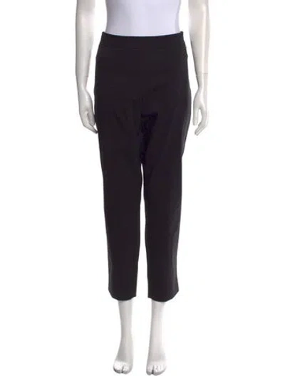 Pre-owned Tory Burch Skinny Leg Pants In Black