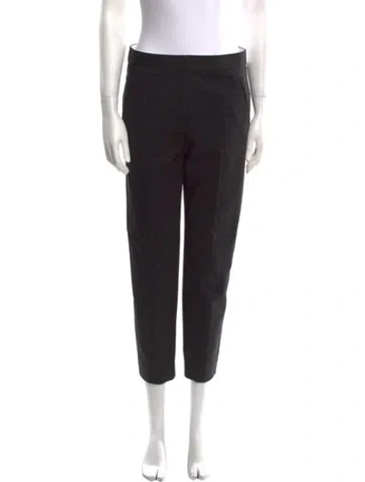 Pre-owned Tory Burch Skinny Leg Pants In Black