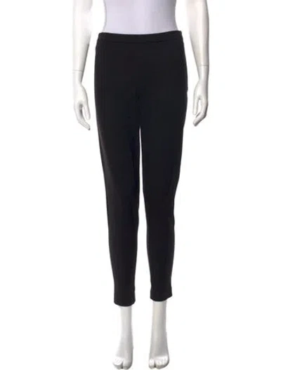Pre-owned Tory Burch Skinny Leg Pants In Black