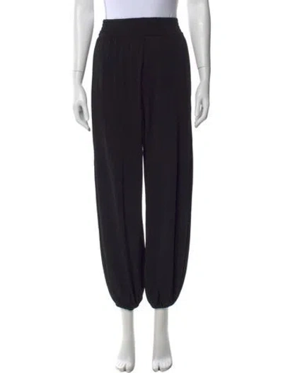 Pre-owned Tory Burch Skinny Leg Pants In Black
