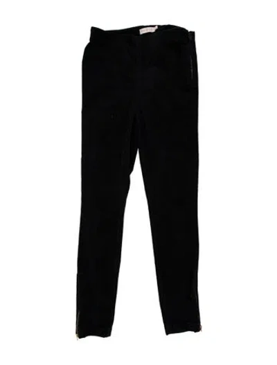 Pre-owned Tory Burch Skinny Leg Pants In Black