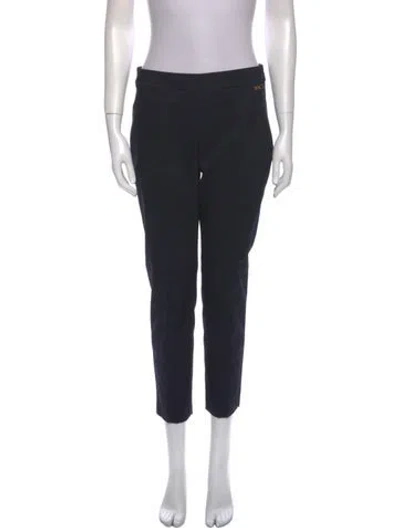 Pre-owned Tory Burch Skinny Leg Pants In Blue