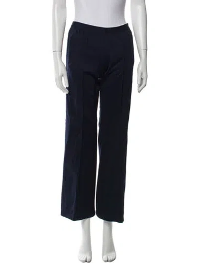 Pre-owned Tory Burch Skinny Leg Pants In Blue