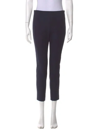 Pre-owned Tory Burch Skinny Leg Pants In Blue
