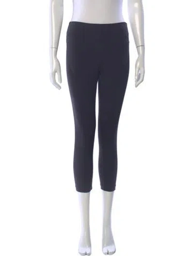 Pre-owned Tory Burch Skinny Leg Pants In Blue