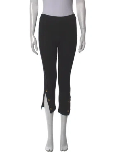 Pre-owned Tory Burch Skinny Leg Pants In Gray